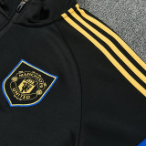 26-27 Man Utd Black Jacket Tracksuit