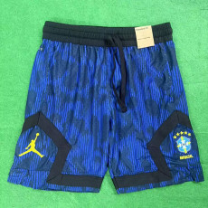 26/27 Brazil Casual NBA Edition Ball pattern Blue shorts