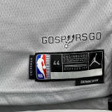 25/26 Sa Spurs SOCHAN #10 Grey Limited Edition Top Quality Hot Pressing NBA Jersey
