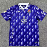 26/27 Valladolid Retro Edition Fans Soccer Jersey(带复古章)
