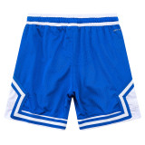 26/27 Flying Man Casual NBA Edition Mesh Blue shorts#A2509