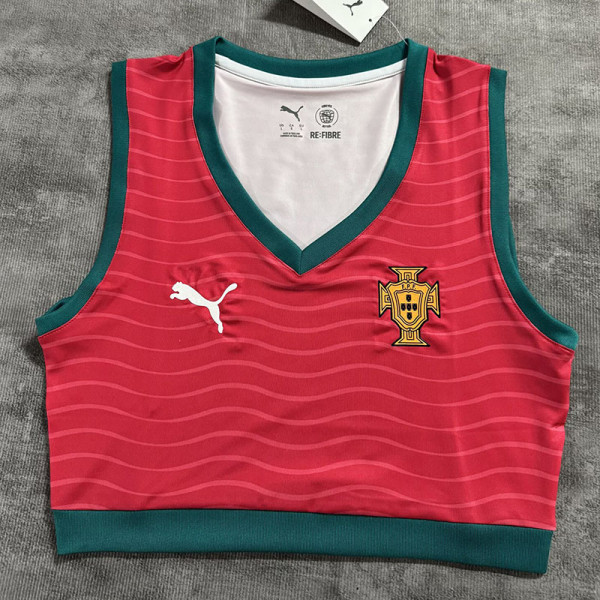 26/27 Portugal Home Women Yoga  Vest