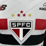 26-27 Sao Paulo Home Player Version Soccer Jersey