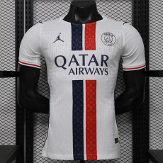 26/27 PSG Retro Special Edition White Player Version Soccer Jersey