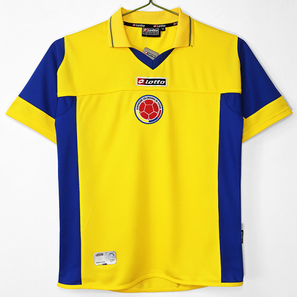 2003/2005 Colombia Home Retro Soccer Jersey