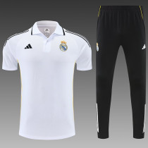 25/26 RMA White polo shirts pants suit