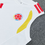26-27 Colombia White Tank top and shorts suit