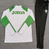 25/26 Córdoba White Half Pull Tracksuit (半拉链)