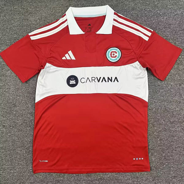 26/27 Chicago Fire FC Home Fans Soccer Jersey