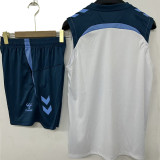 26/27 Málaga CF White Tank top and shorts suit