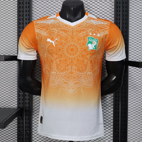 26/27 Ivory Coast Special Edition Orange Player Version Soccer Jersey