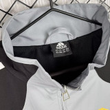 2004/2005 RMA Grey Retro Windbreaker