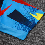 25/26 BAR Light Blue Inkjet Training Short Suit#D25253