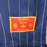26/27 Spain Leisure Retro Edition Royal Blue Player Version Soccer Jersey