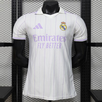 26/27 RMA Ｗhite Leisure Retro Player Version Soccer Jersey