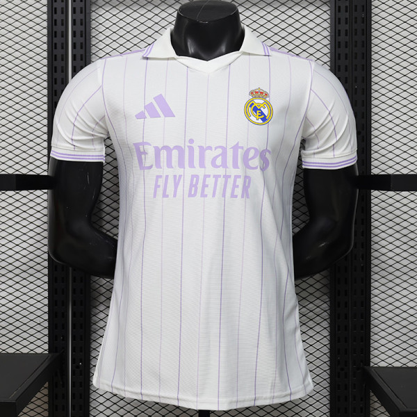 26/27 RMA Ｗhite Leisure Retro Player Version Soccer Jersey