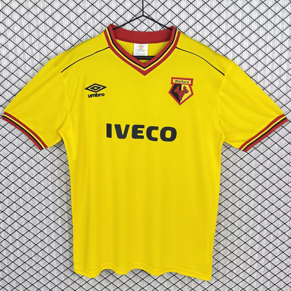 1982/1985 Watford Home Retro Soccer Jersey