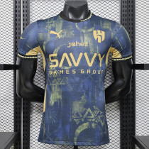 26-27 Al-Hilal Blue Black Special Edition Player Version Soccer Jersey