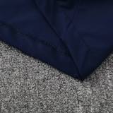26/27 Spain Royal Blue Hooded Windbreaker Tracksuit