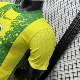 26/27 Brazi Team Logo Edition Yellow Player Version Soccer Jersey