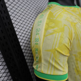 26/27 Brazi World Cup Commemorative Edition Yellow Player Version Soccer Jersey