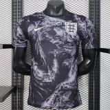 25/26 England Black Player Version Training Shirts