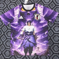 26-27 Japan Special Edition Samurai Purple Fans Soccer Jersey