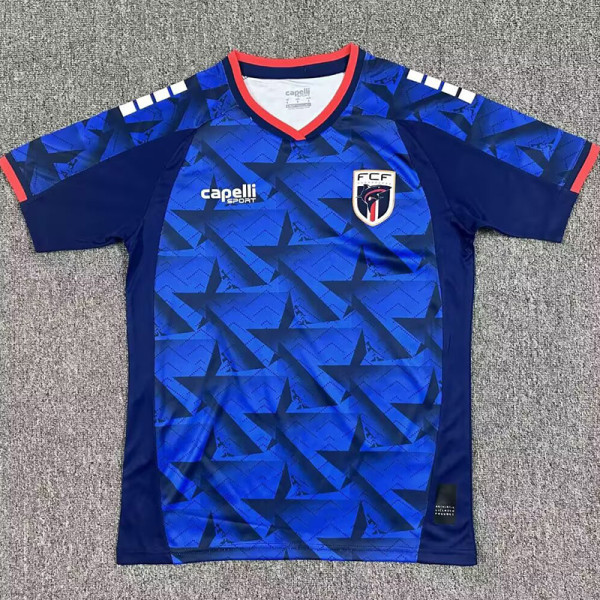 26-27 Cabo Verde Home Fans Soccer Jersey