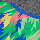26/27 Brazil Camouflage Green Training Short Suit#D25267