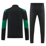 26-27UA Black&Green Jacket Tracksuit#2320