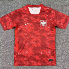 26-27 Poland Away Fans Soccer Jersey
