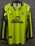 1995/1996 Dortmund Home Long Sleeve Retro Soccer Jers