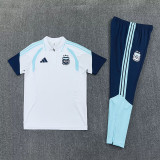 26/27 Argentina White polo shirts pants suit