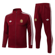 26/27 Spain Maroon Jacket Tracksuit#A26037