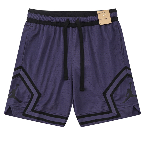 26/27 Flying Man Casual NBA Edition Mesh Dark Purple shorts#A2430