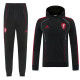 26/27 LIV Black Hoodie Tracksuit