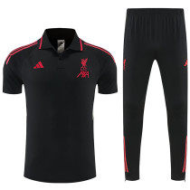 26/27 LIV Black polo shirts pants suit