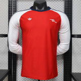 26/27 ARS Red Long Sleeve Player Version Retro Soccer Jersey