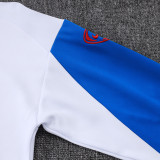 25-26 PSG White Kids Jacket Tracksuit #E25214