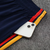 26/27 Spain Royal Blue Hooded Windbreaker Tracksuit