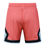 26/27 Flying Man Casual NBA Edition orange-red shorts#A2616