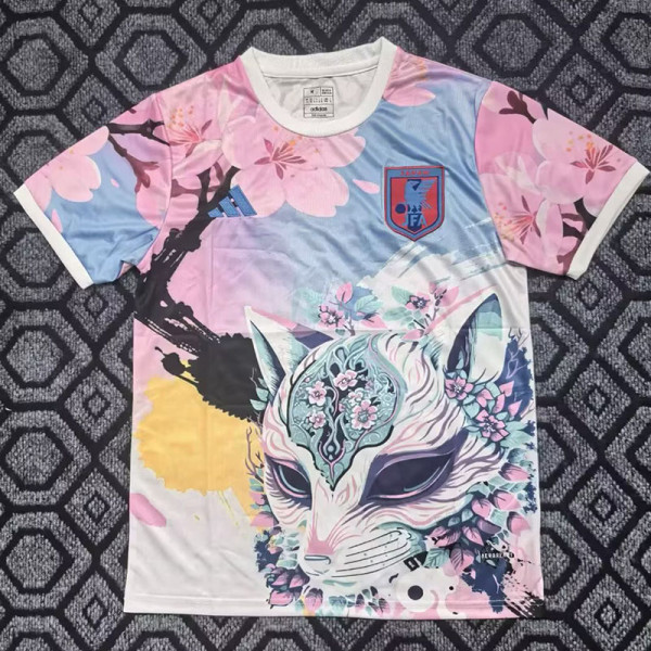 26/27 Japan Fox Pink Cherry Blossoms Fans Soccer Jersey