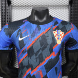 26/27 Croatia Special Edition Blue Player Version Soccer Jersey