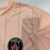 25/26 PSG Stripe Special Edition Pink Player Version Soccer Jersey