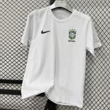 26/27 Brazil White Men's T-shirt#T291