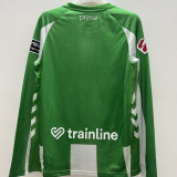 25/26 Real Betis Home Long Sleeve Fans  Soccer Jersey