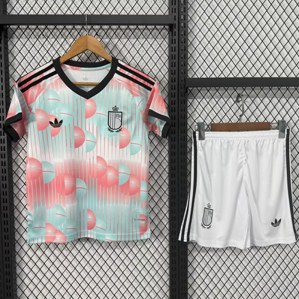 26/27 Belgium Away Kids Soccer Jersey