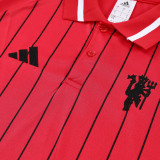 25/26 Man Utd Red polo shirts pants suit