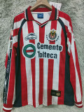 1999/2000 Chivas Home Long Sleeve Retro Soccer Jersey