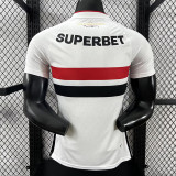 26-27 Sao Paulo Home Player Version Soccer Jersey